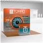 Zip up trade show kit with lightweight design 