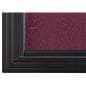 Maroon Fabric Tack Board, 60" Wide