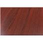 Square top pub table in rich wood color