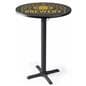 Custom logo pub table with UV Printing
