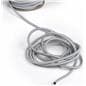 Elastic Rope Included in the 10-Stanchion Silver Museum Barrier Set