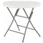 Table with Spandex Cover, Plastic & Polyester