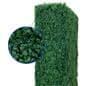 Artificial boxwood hedge panels made of polyethylene and polypropylene