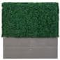 Artificial boxwood hedge with planter box and 49 by 49 size