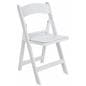 Heavy Duty Folding Plastic Chair with High Weight Limit Support