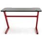 Ergonomic gaming z desk features 40 inch wide reinforced crossbar 