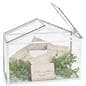 Glass wedding money card box with propping bars