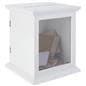 White card box with photo frame and fully enclosed frame 