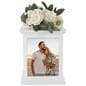 White card box with photo frame measures 11 inches wide by 14 inches tall 