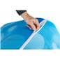blow up chair for trade shows includes custom fabric graphic