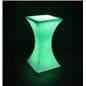 Green LED Hourglass Pub Table