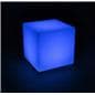 LED Cube Table in Blue Light Color