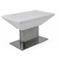 modern LED glow coffee table with stainless steel base