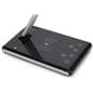 LED desk lamp phone charger has slim base