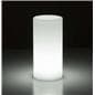 LED table light cylinder with rechargeable battery