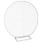 Circle grid backdrop with 2mm thick gridwall panels