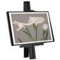 Studio wall easel with 10 inch wide bottom bar