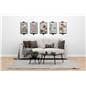 Studio wall easel with sleek and modern aesthetic 
