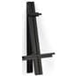 Studio wall easel with adjustable center bars for varying canvas sizes