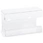 Acrylic glove box dispenser with horizontal placement
