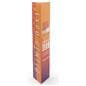 Triangle marketing bollard cover with three panel custom printing