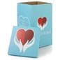 Custom printed cardboard trash box also includes full color printed top 