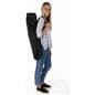 Tension fabric cafe style barrier with black carrying case