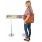 Steel Exhibition Reader Rails | 48