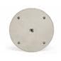 Fixed post art gallery stanchion with surface plate cover