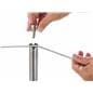Connecting 100-Ft Gray Elastic Stanchion Cord