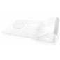 Custom branded acrylic stanchion panel