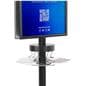 Phone Charger Tower with Shatterproof Acrylic Shelf