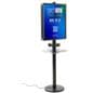 Black Phone Charger Tower