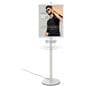 Silver Phone Charger Kiosk