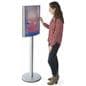 Standing Poster Holder for Floor Use