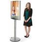 Aluminum 22 x 28 Curved Lightbox Stand