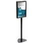 11" x 17" Contemporary Sign Stand, Aluminum