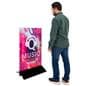 Custom Printed Xanita Board with Base with an overall height of 36 inches 