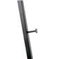 Floor standing folding easel with steel pegs