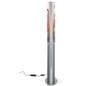Illuminated poster stand side profile