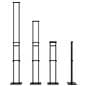 Free standing poster holder to fit a wide range of sign sizes