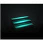 multicolor lighted bottle display