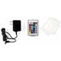 tiered LED bar shelf displays charge cable and remote