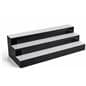 tiered LED bar shelf displays for counter placement