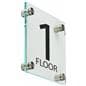 Elevator Floor Number Signs with Standoffs