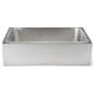 Stainless steel ice holder housing with a weight capacity of 30 pounds