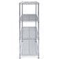 Commercial wire rack shelving have 1.2 inch thick poles to support this unit