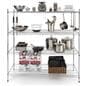 Commercial wire rack with large storage capacity