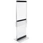 Custom Graphic with Brochure Holders Acrylic