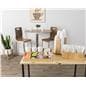 Wood stirrer dispenser straw caddy for commercial use